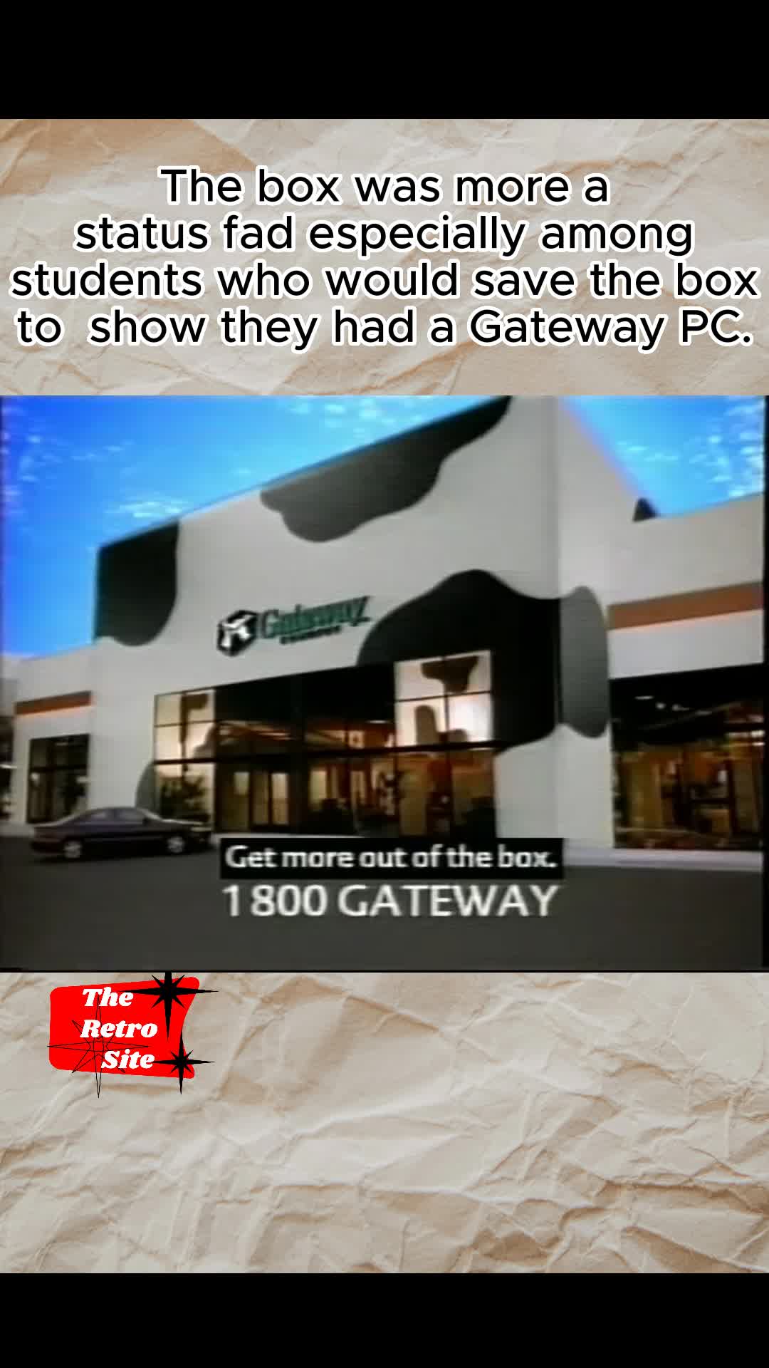 Do You Remember Gateway Computer's Boxes? Retro Reminiscing Video and