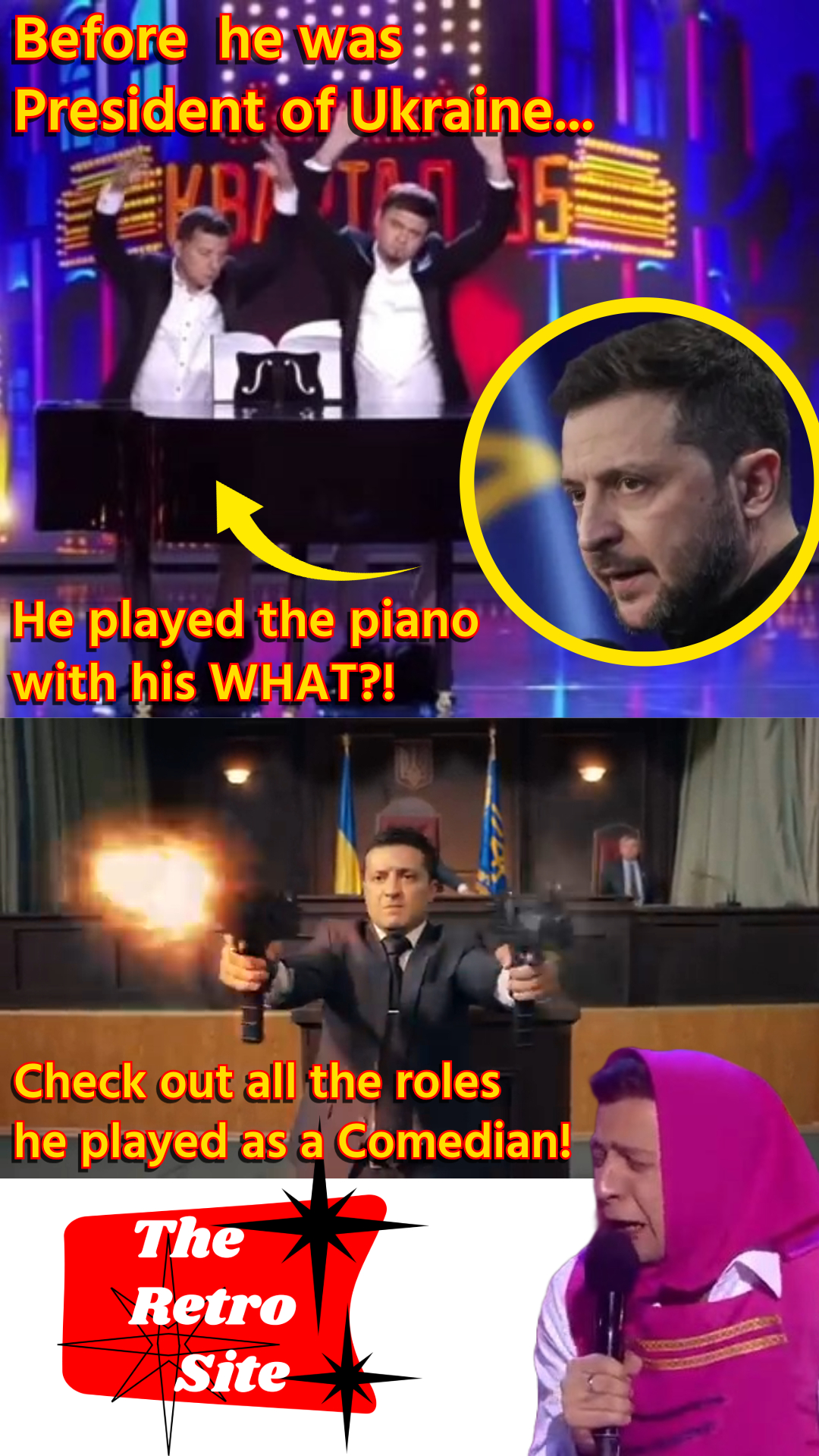Before He Was President: Volodymyr Zelensky’s Comedy Career