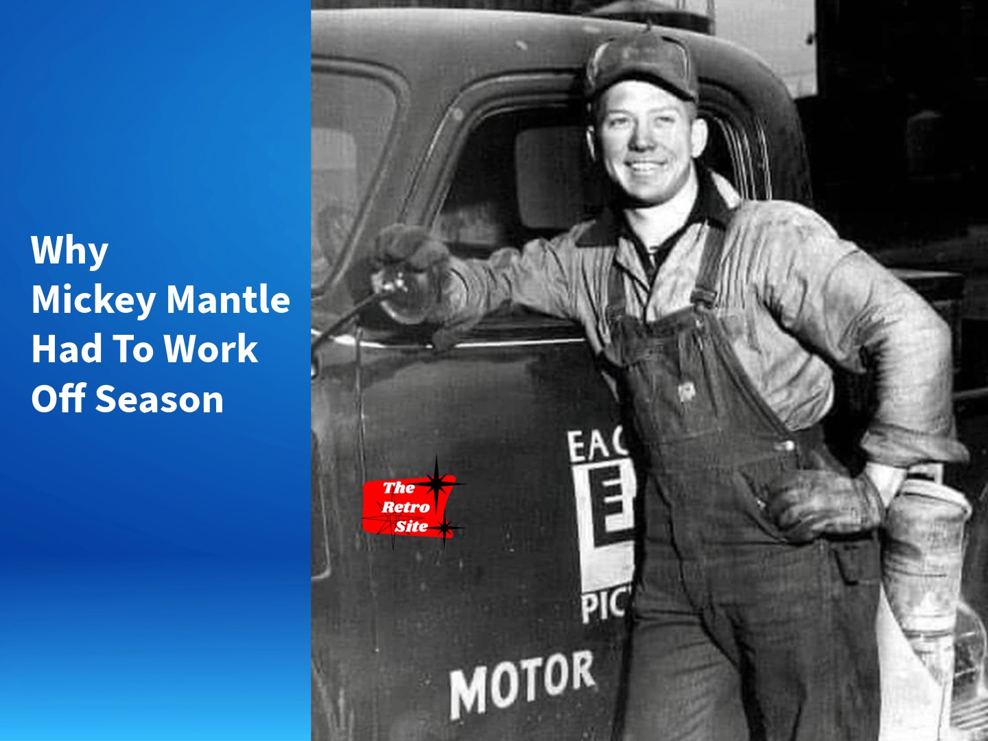 ⚾ Why Did Mickey Mantle Work in the Offseason?